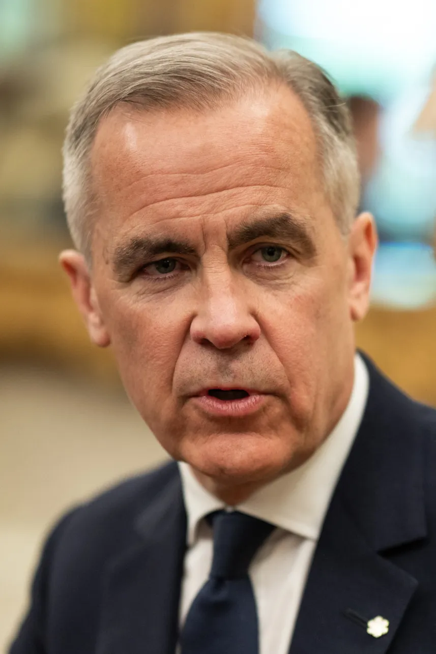 Retrato de Mark Carney, primeiro-ministro do Canadá