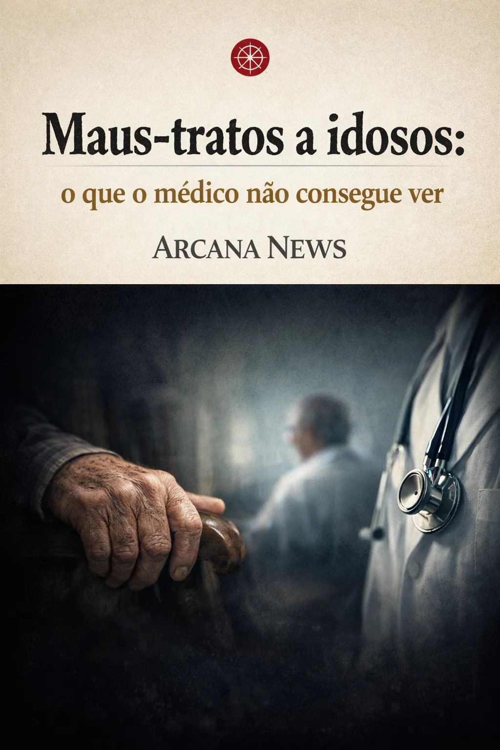 Maus-tratos idosos Maus-tratos idosos — médico de família em consulta com doente idoso
