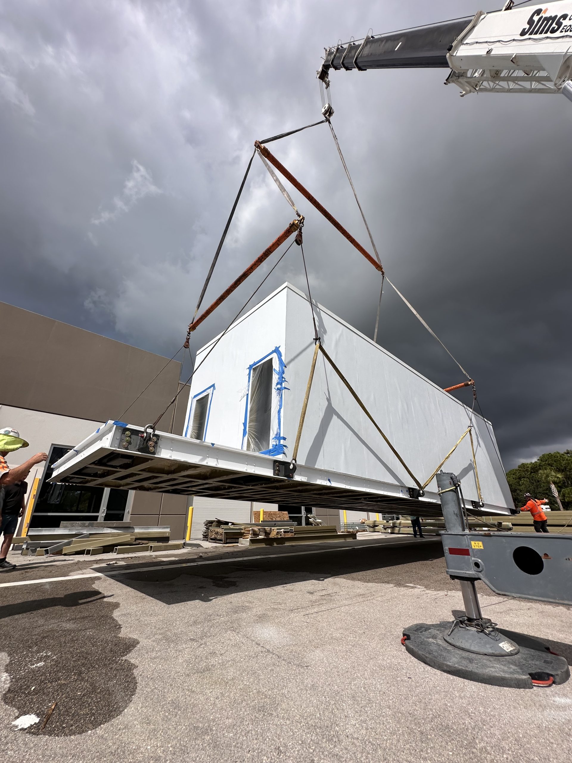 Estrutura de centro de dados modular