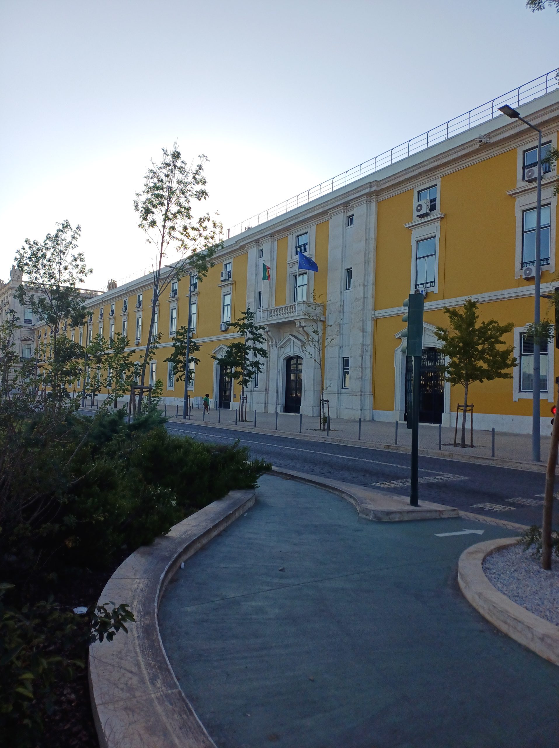 Edifício do Ministério das Finanças em Lisboa