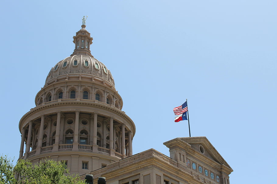 Capitólio do Texas em Austin, estado que redesenhou círculos para as eleições ao Congresso dos EUA