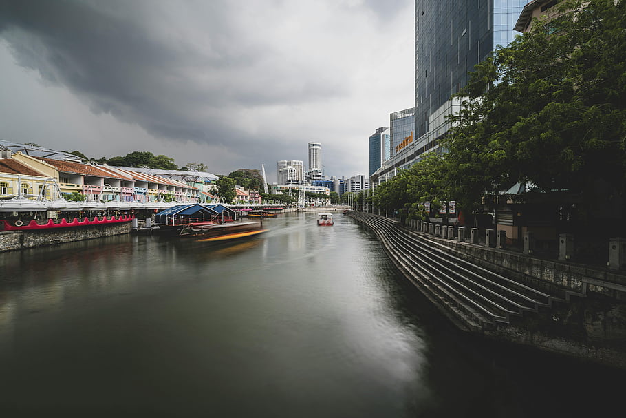 Margem do rio Singapura, contexto do mercado de criptomoedas em Singapura