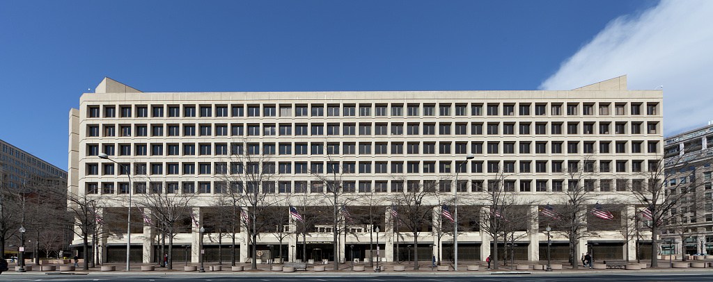 Edifício da sede do FBI em Washington, fotografado em março de 2012